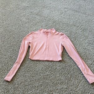 Women's Pink Long Sleeve Top